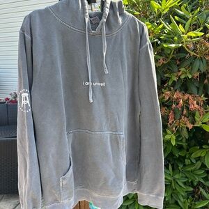 Call Her Daddy “I am unwell” Gray Hoodie with Logo